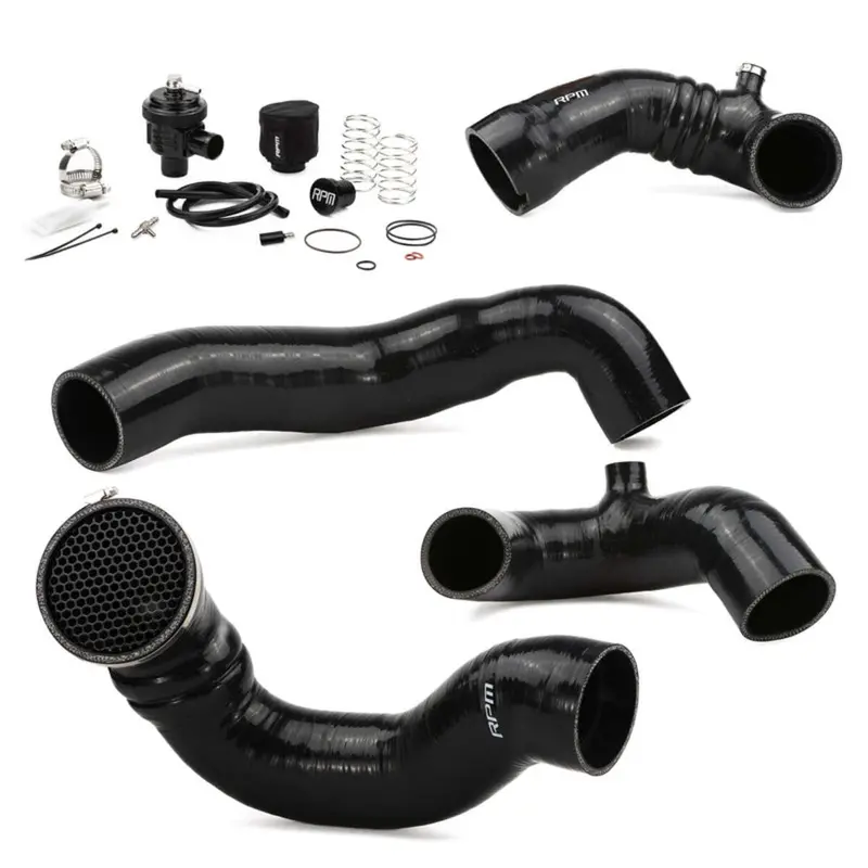 Rpm Can-Am Maverick R Complete Silicone Upgrade Kit - Intake + Charge Tubes And Bov 1