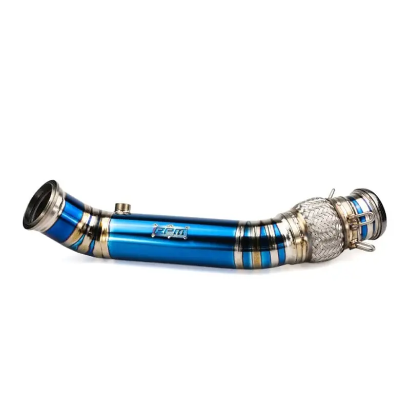 Rpm Can-Am Maverick R Turbo 3" Titanium Big Mouth Mid Pipe 1