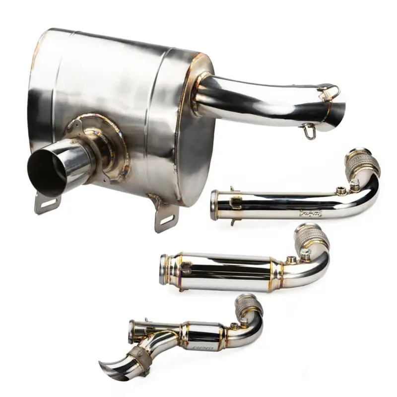 Rpm Can Am Maverick X3 Full 3" Chambered Q-Series Turbo Back Exhaust System 1