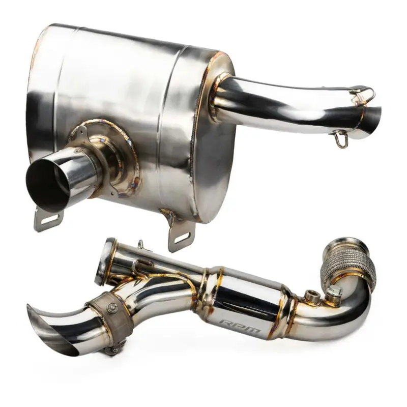 Rpm Can Am Maverick X3 Full 3" Chambered Q-Series Turbo Back Exhaust System 3