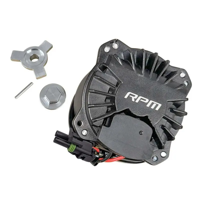 Rpm Can-Am Maverick X3 Max-Cfm Brushless Radiator Fan Motor Upgrade Kit 1