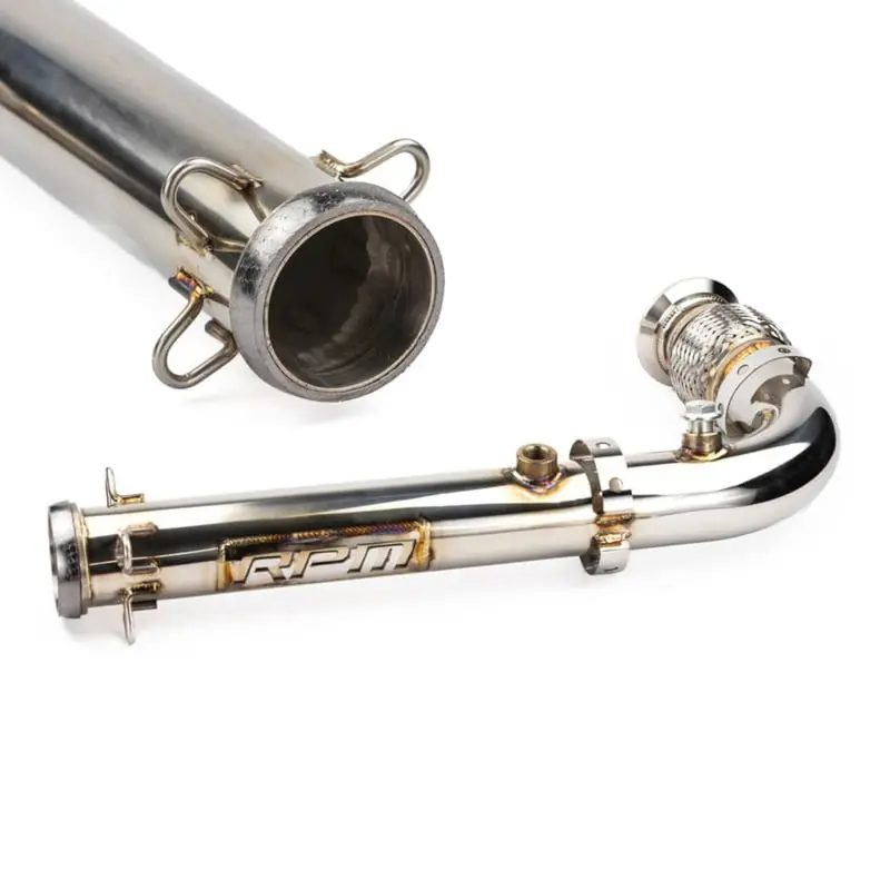 Rpm Can-Am Maverick X3 Turbo R / Rr Big Mouth Cat Delete Bypass Mid Race Pipe 1