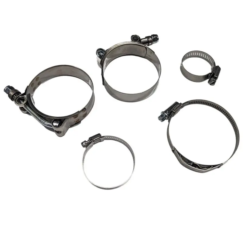 Rpm Can-Am Maverick X3 Turbo R & Rr Stainless Charge Tube Clamp Set 1