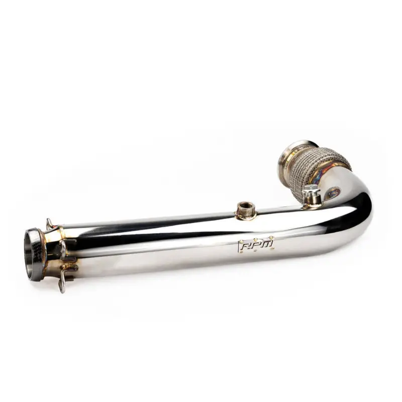 Rpm Can-Am Maverick X3/ Turbo/ Rr Monster Mouth Cat Delete Bypass Mid Race Pipe 1