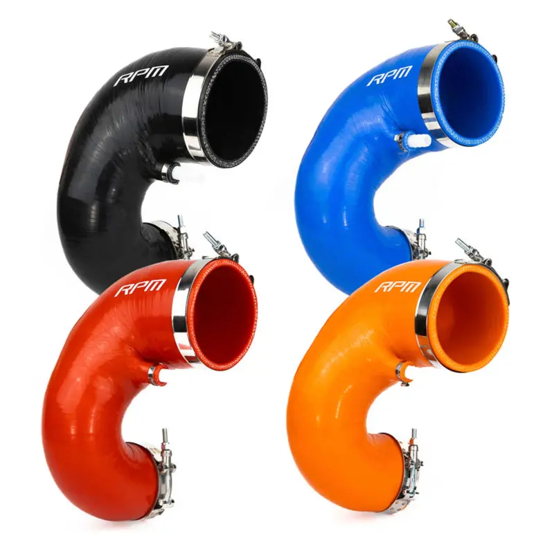 Rpm Polaris Rzr Pro R 5Ply Silicone Hd Intake Tube/ Throttle Body To Air Box 1