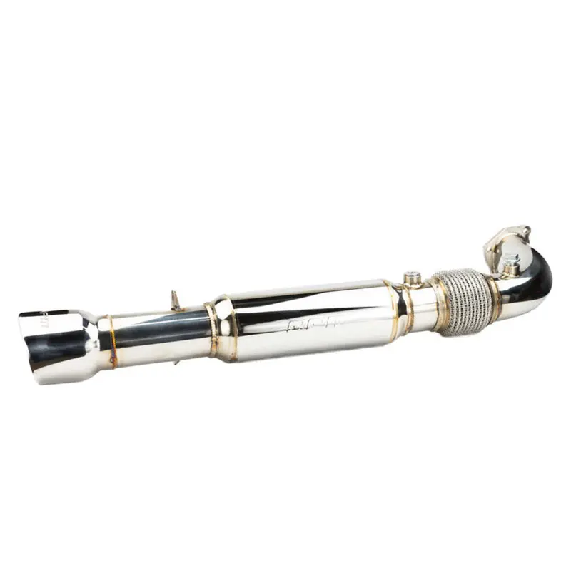 Rpm Polaris Rzr Xp Turbo 3" Desert Series Full Stainless Exhaust System 1