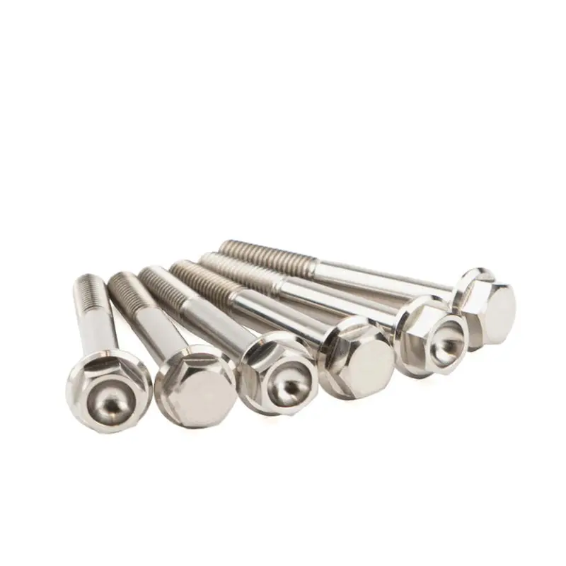 Rpm Polaris Rzr Xp Turbo/ S P90x Titanium Clutch Cover Bolts/ Hex Screw Flange 1