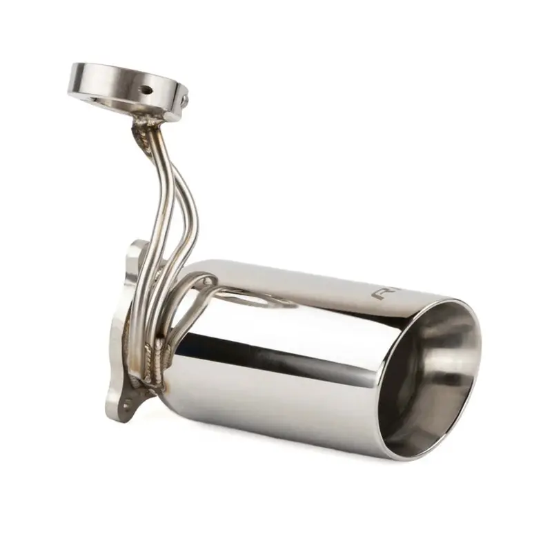 Rpm Polaris Rzr Xp Turbo/ Turbo S Slip On Muffler Delete Race Pipe 1