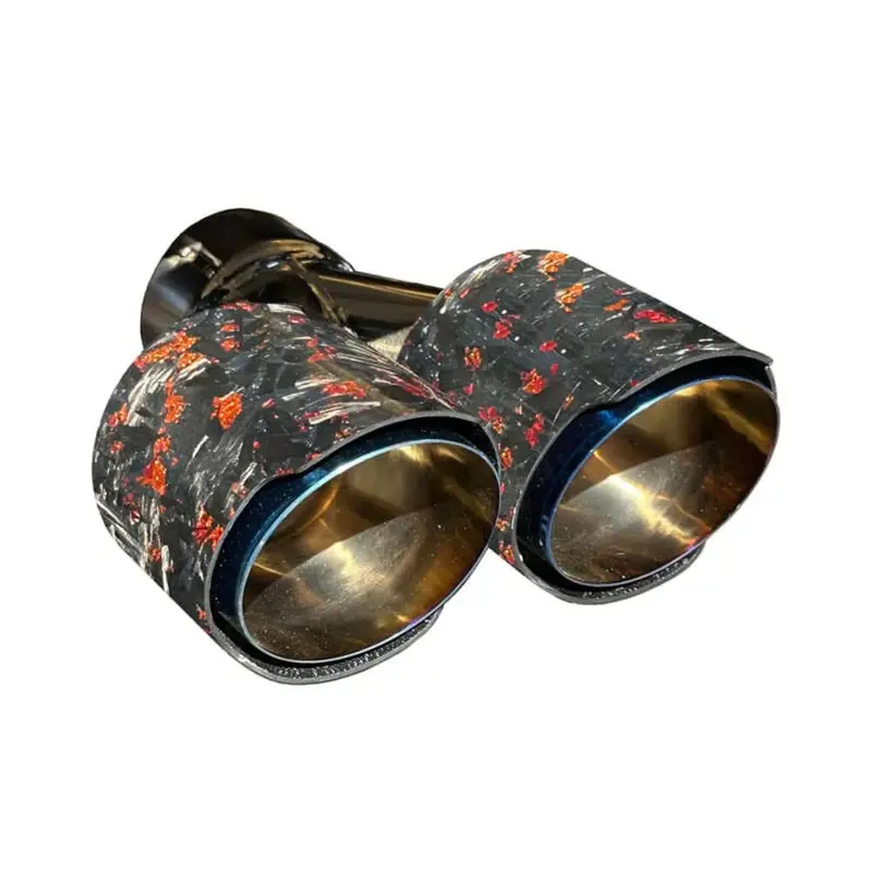 Rpm Speed Utv Carbon / Colored Dual Exhaust Tips 25