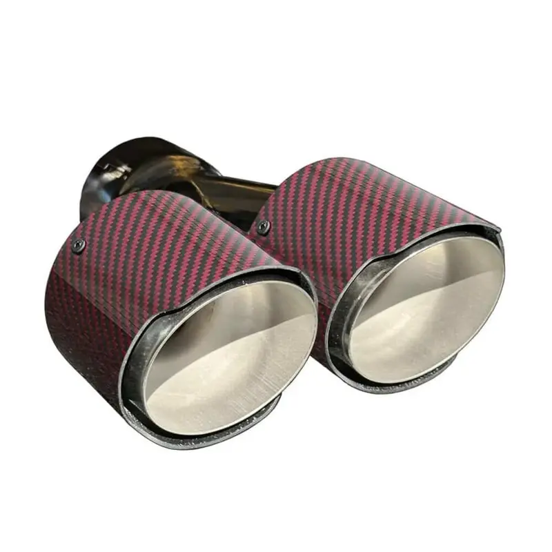 Rpm Speed Utv Carbon / Colored Dual Exhaust Tips 5