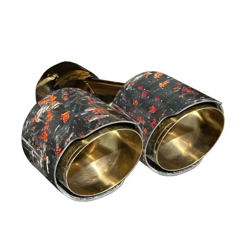 Rpm Speed Utv Carbon / Colored Dual Exhaust Tips 7