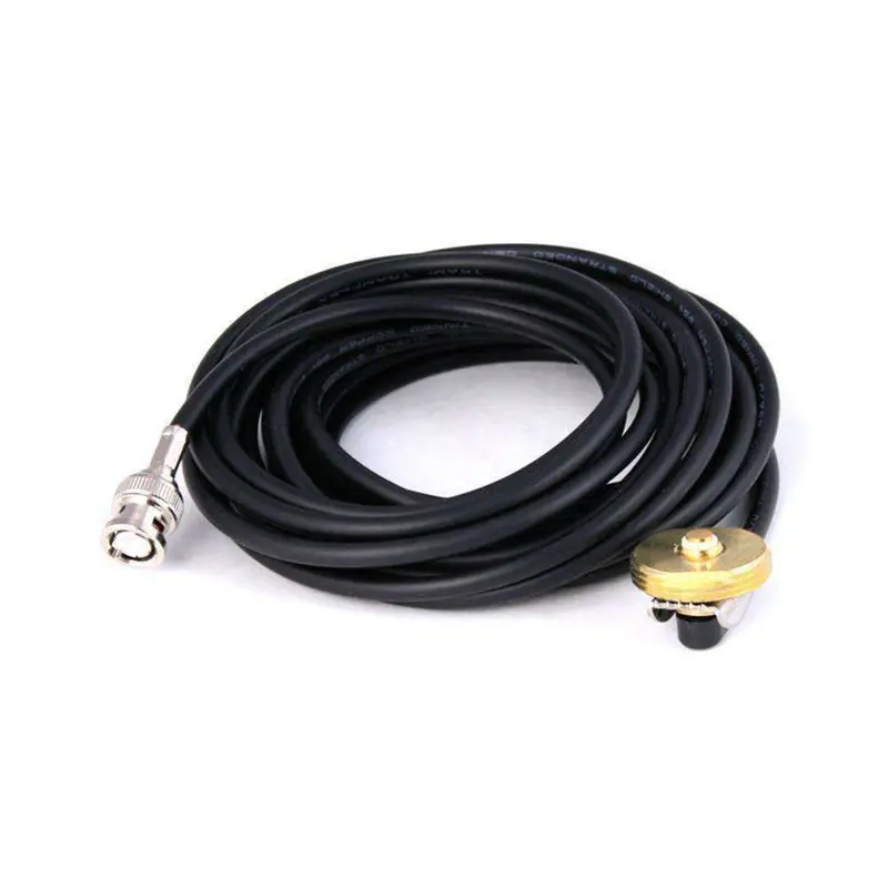 Rugged Radios 15 Ft Antenna Coax Cable With Bnc Connector And 3/8 Nmo Mount 1