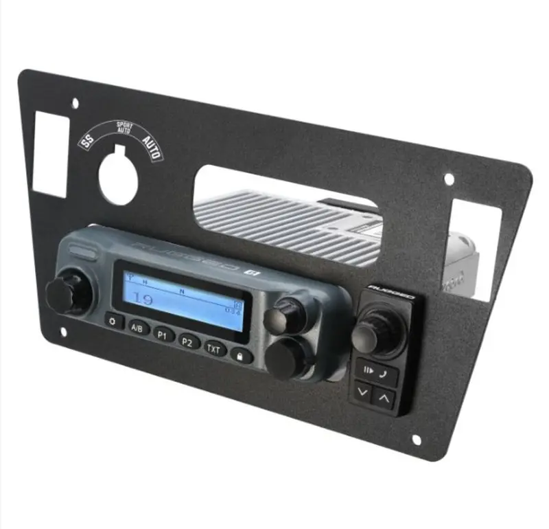 Rugged Radios '24 Yamaha Yxz Mount For M1 / G1 / Rm60 / Gmr45 Mobile Radio And 696 Rocker Intercom 1