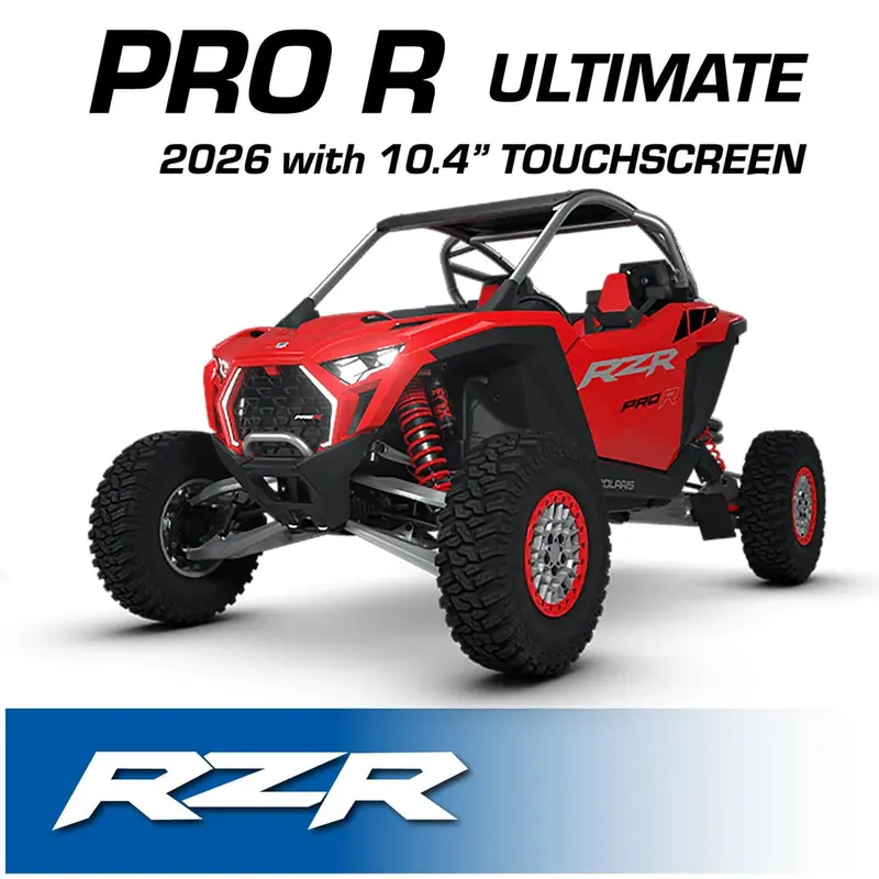 Rugged Radios '26 Polaris Rzr Pro R Ultimate Complete Communication Kit W/ Bluetooth Intercom & 10.4″ Touchscreen 2-Way Radio 1