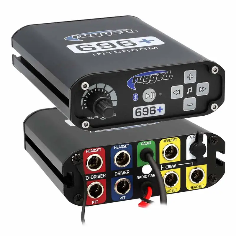Rugged Radios 696 Plus Complete Master Communication Kit With Intercom And 2-Way Radio 2