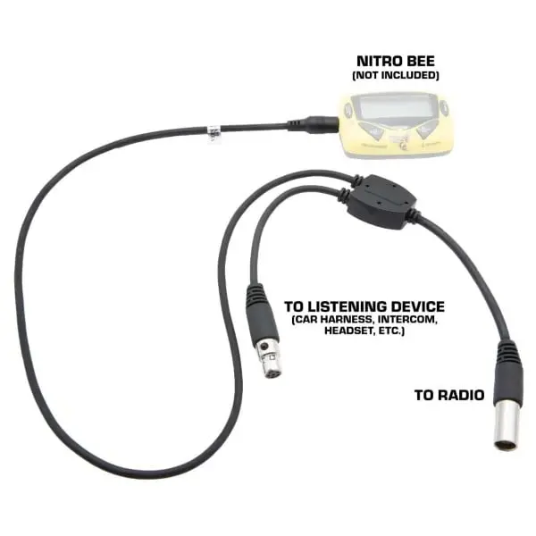 Rugged Radios Adapter For Scanner To 5-Pin Car Harness, Headset, Or Intercom 1