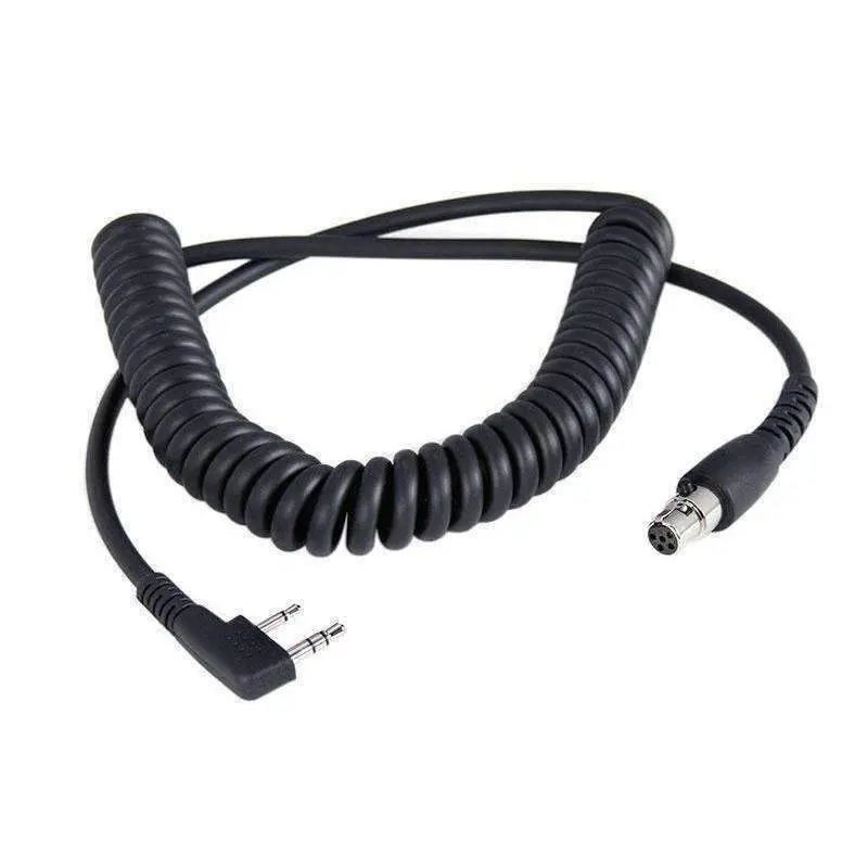 Rugged Radios And Kenwood Handheld Radio - Headset Coil Cord 1