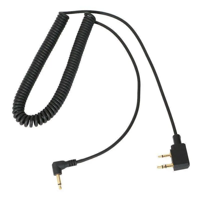 Rugged Radios And Kenwood Radio - Spotter Headset Listen Only Coil Cord 1