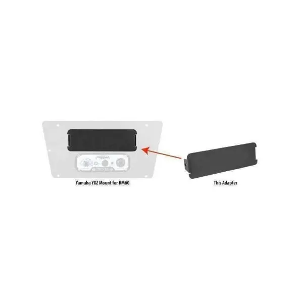 Rugged Radios Block Off Plate For Rugged M1 , Rm60 , Gmr45 Mobile Radio Mounts 2