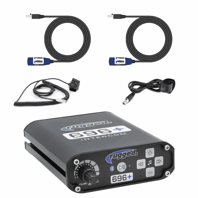 Rugged Radios Builder Kit - 696 Plus Intercom System With Bluetooth Music 1