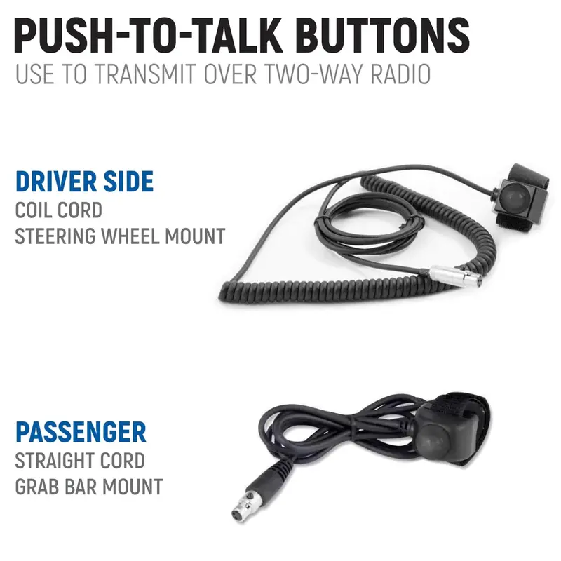Rugged Radios Can-Am Commander And Maverick Complete Communication Kit With Intercom And 2-Way Radio - Dash Mount 7