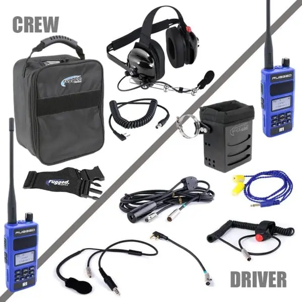 Rugged Radios Complete Team - Imsa 4C Racing System With Rugged R1 Handheld Radios 1