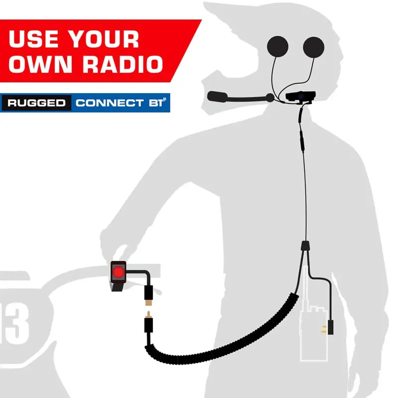 Rugged Radios Connect Bt2 Add-On Moto Kit Without Radio 1