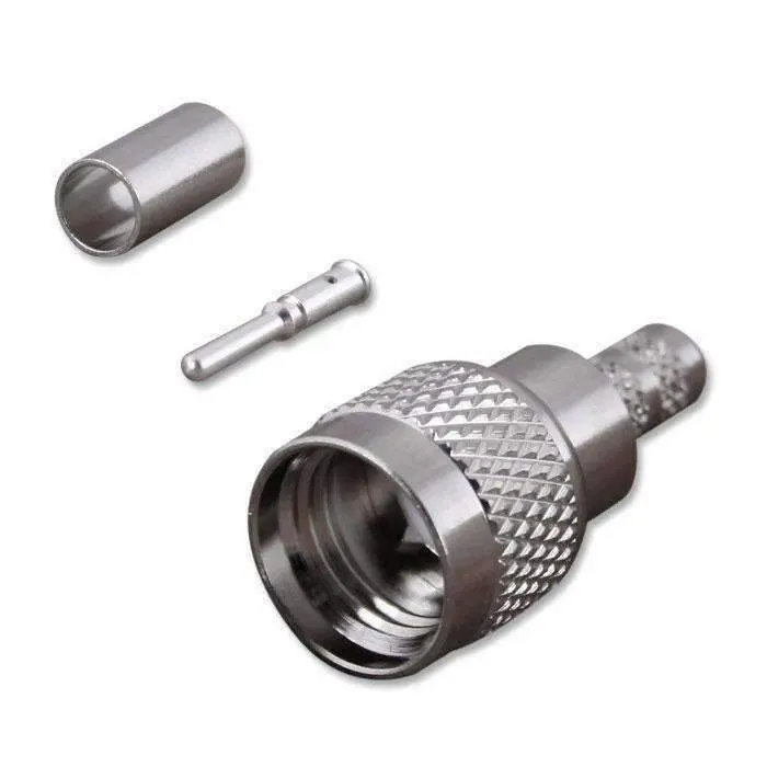 Rugged Radios Crimp On Uhf Mini Male Antenna Connector 1