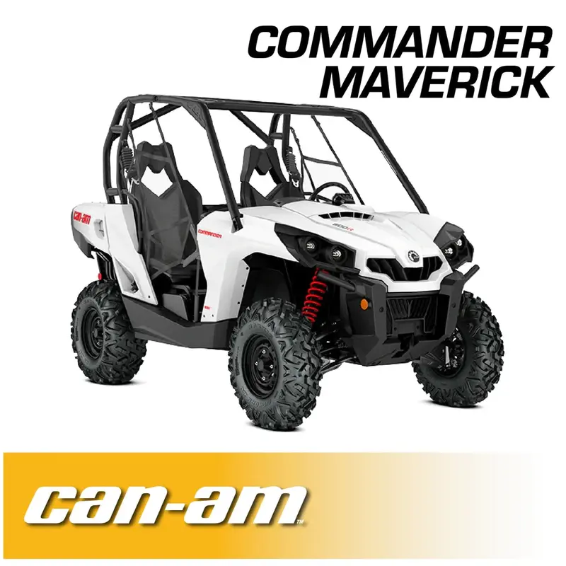 Rugged Radios Dash-Mount Communication System for Can-Am Commander and Maverick with Intercom and Two-Way Radio