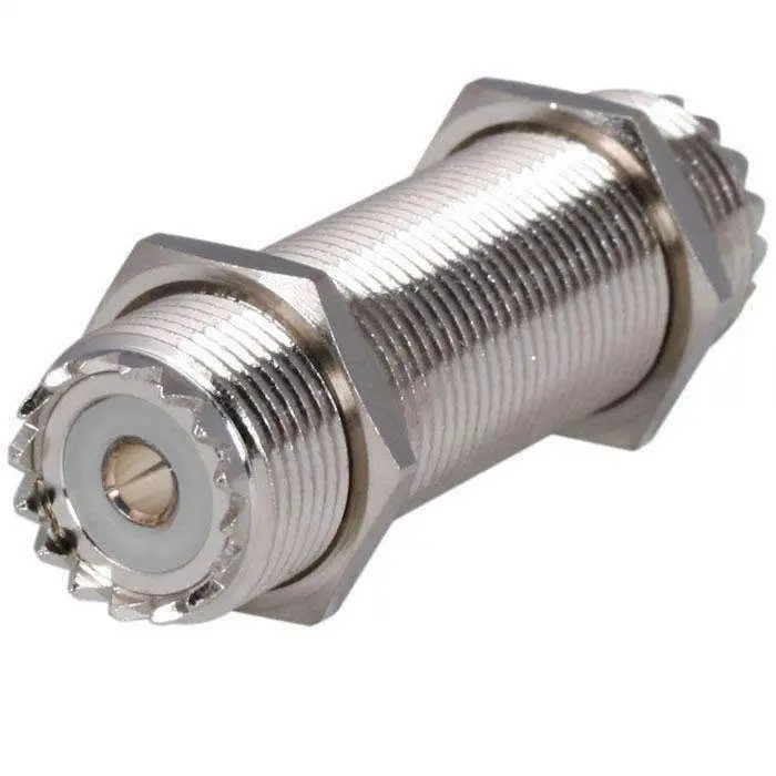 Rugged Radios Female To Female Uhf Bulkhead Connector 1