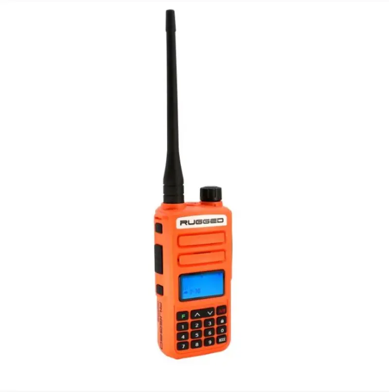 Rugged Radios Gmr2 Plus Gmrs And Frs Two Way Handheld Radio - Safety Orange 1