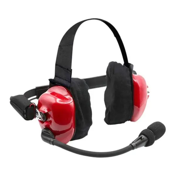 Rugged Radios H80 Track Talk Linkable Intercom Headset - Bring The Conversation To The Circle Track Nascar Event 1