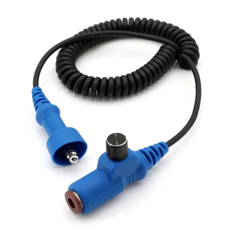 Rugged Radios Headset & Helmet Kit Extension Cable W/ Volume Control 1