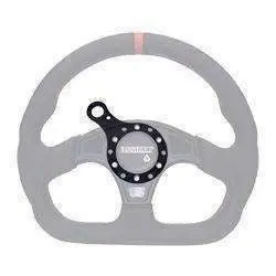 Rugged Radios Hole Mount Steering Wheel Push To Talk Cable (Ptt) With Coil Cord For Intercoms 2