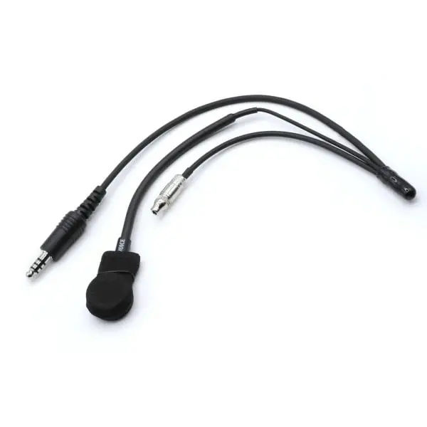 Rugged Radios Imsa 4C Wired Open Face Helmet Kit With M102 Military Mic 1