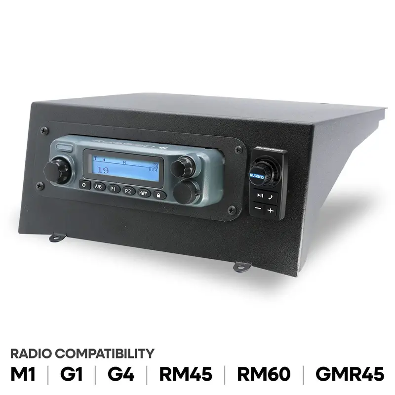 Rugged Radios Kawasaki Krx Top Mount Kit 1