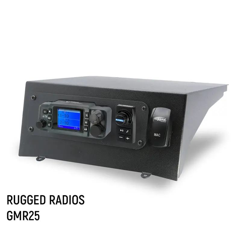 Rugged Radios Kawasaki Krx Top Mount Kit 5