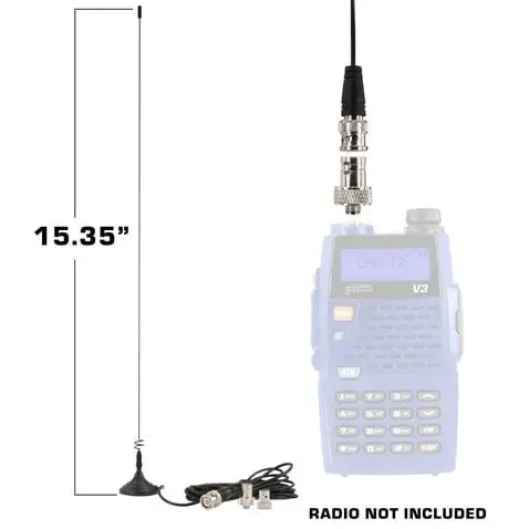 Rugged Radios Magnetic Mount Dual Band Antenna For Rugged Handheld Radios V3 And Rh-5R 1