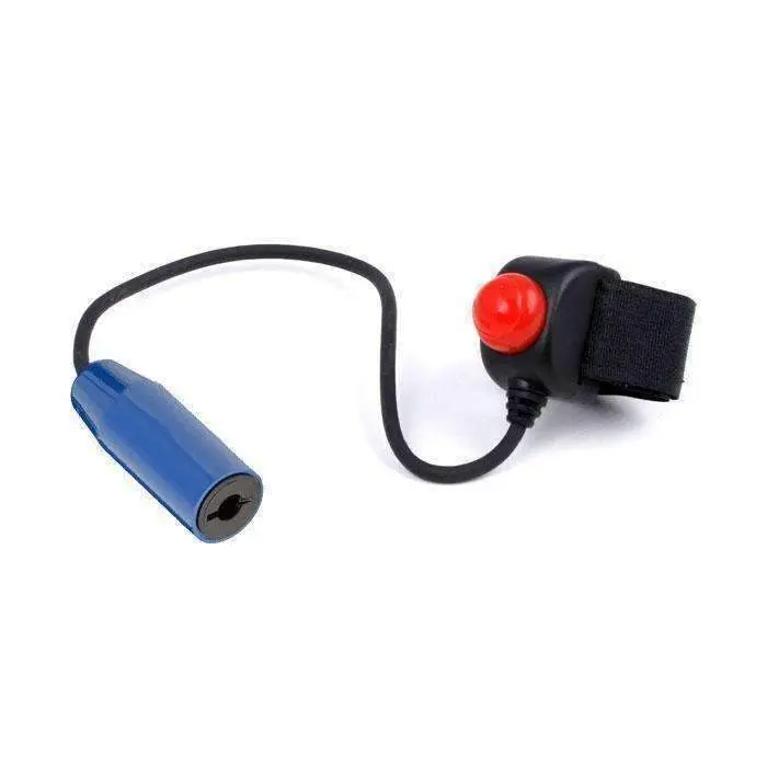 Rugged Radios Motorcycle Race Push To Talk (Ptt) Velcro Mount With Nexus Jack 1