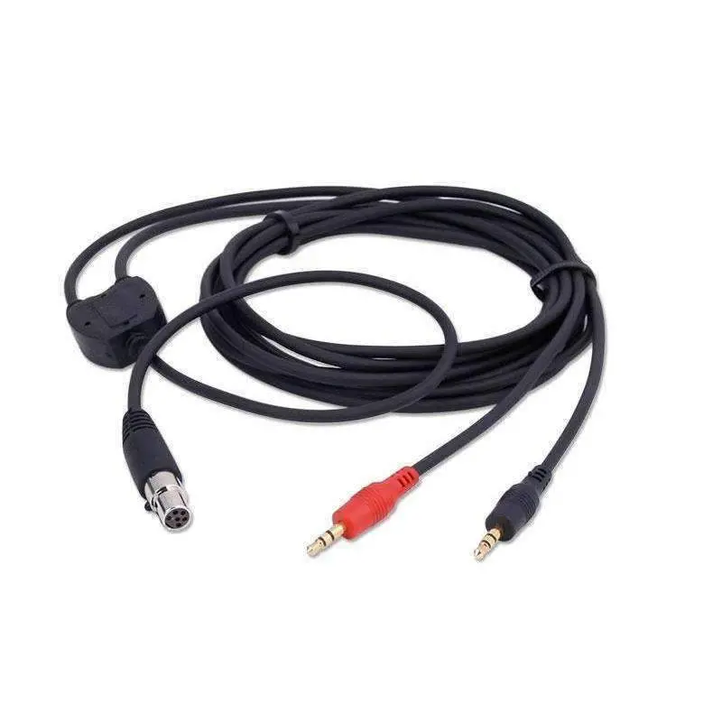 Rugged Radios Music Input And Audio Record Connect Cable For Intercom Aux Port 1
