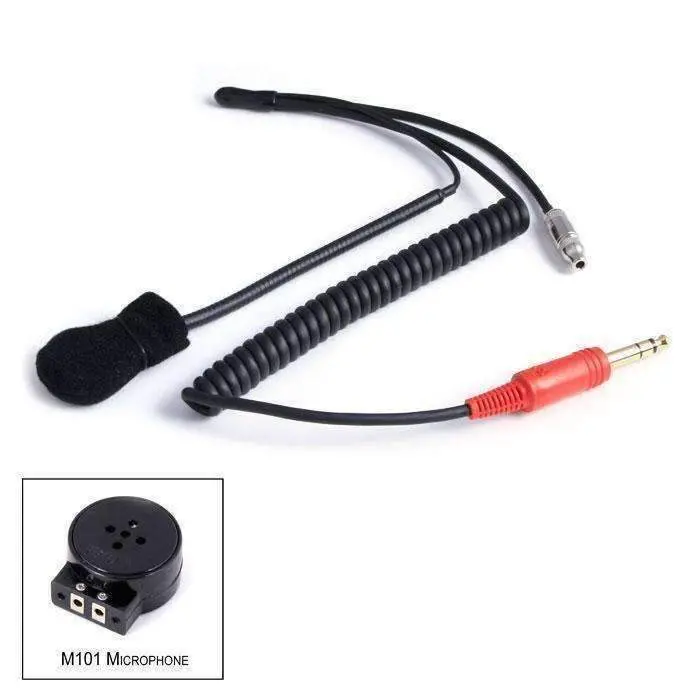Rugged Radios Nascar 3C Wired Helmet Kit With Mic, 3.5Mm Earbud Jack & Coil Cord 1