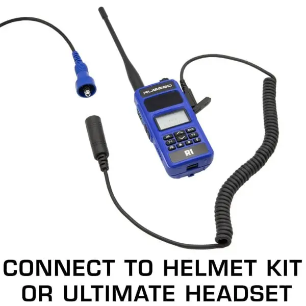 Rugged Radios Offroad Headset / Helmet Coil Cord Cable For Rugged Radios And Kenwood Radios 2