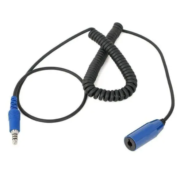 Rugged Radios Offroad Headset Or Helmet Extension Coil Cable 1