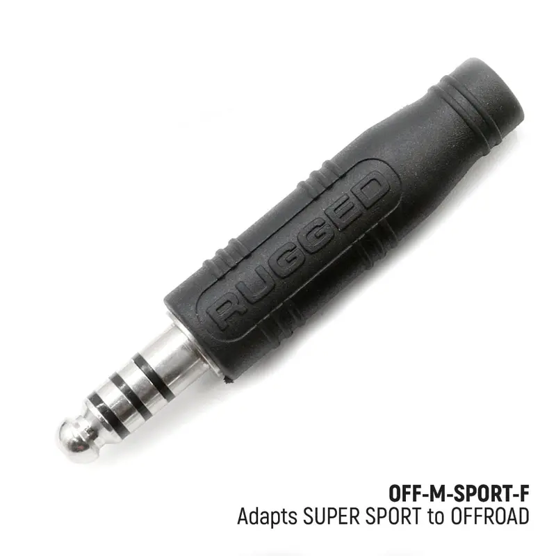 Rugged Radios Offroad & Stx Super Sport Headset And Helmet Kit Adapter 1