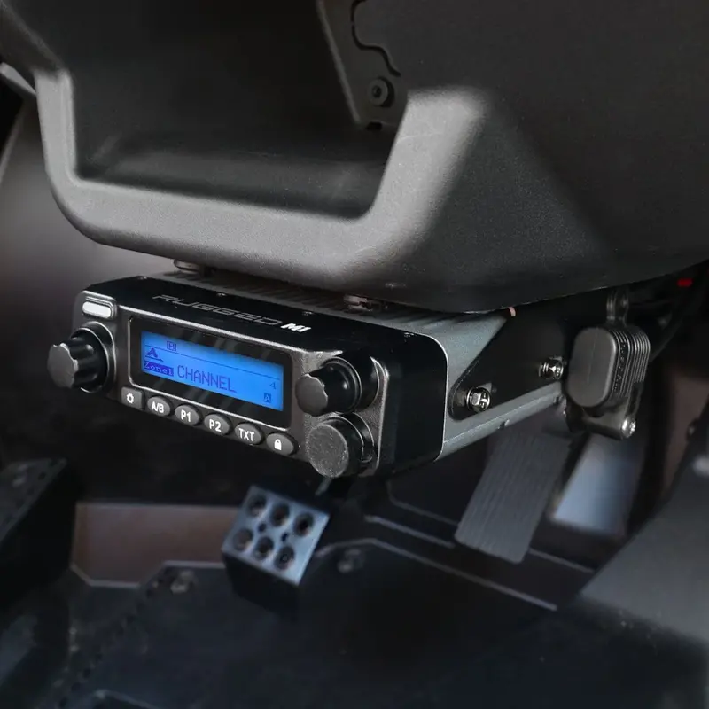 Rugged Radios Polaris Rzr Xp Complete Communication Kit With Rocker Switch Intercom And 2-Way Radio 2
