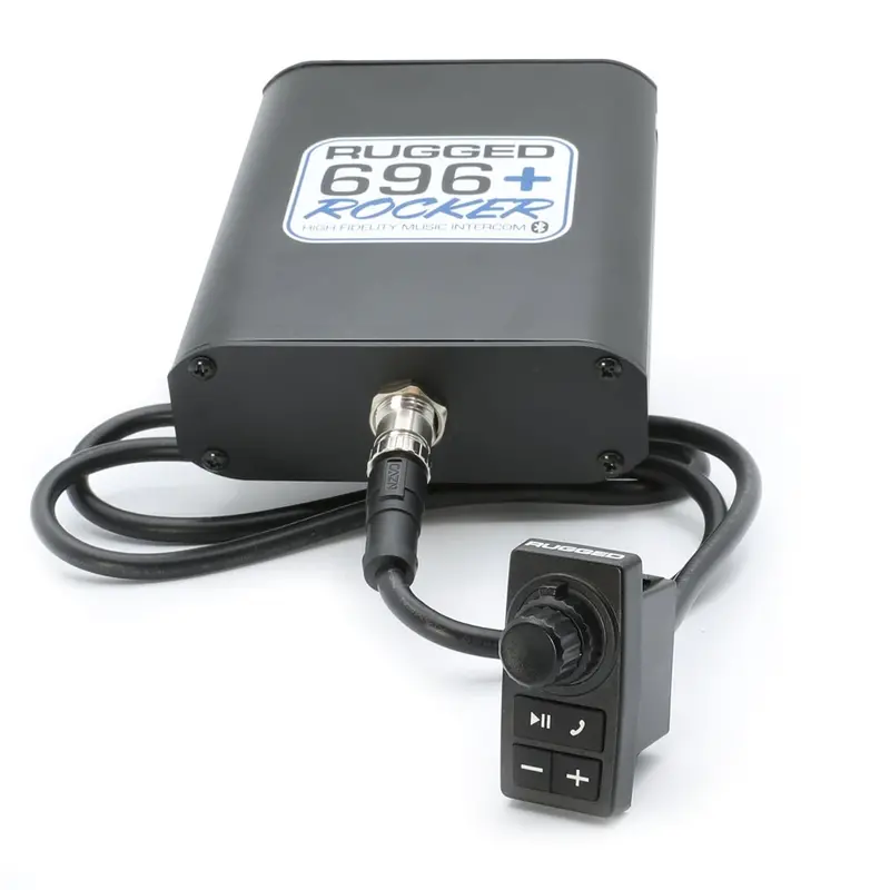 Rugged Radios Polaris Rzr Xp Complete Communication Kit With Rocker Switch Intercom And 2-Way Radio 6