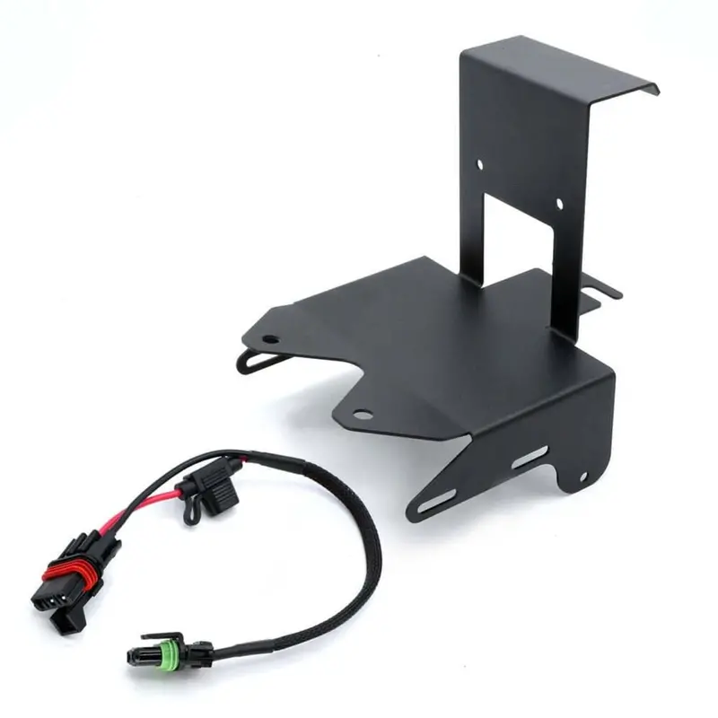 Rugged Radios Polaris Rzr Xp Radio & Remote Head Intercom Mount 1