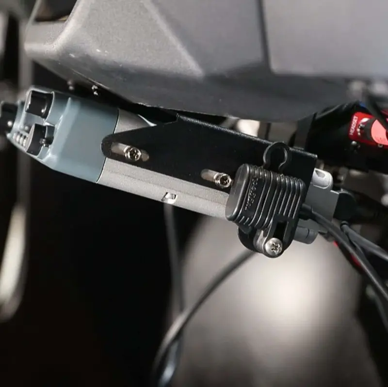 Rugged Radios Polaris Rzr Xp Radio & Remote Head Intercom Mount 2