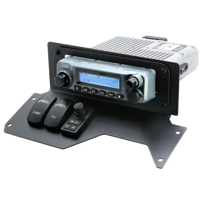 Rugged Radios Polaris Xpedition Radio & Remote Head Intercom Mount Kit 2