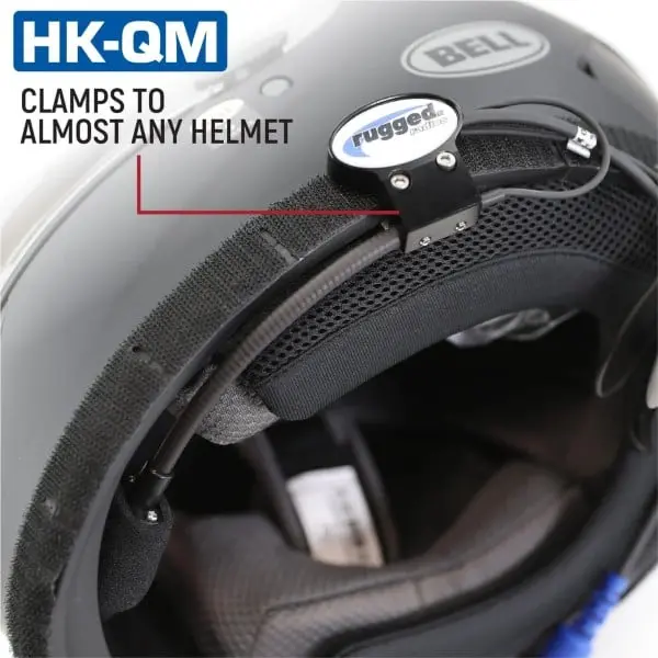 Rugged Radios Quick Mount For Helmet Kit Wiring Installation 2
